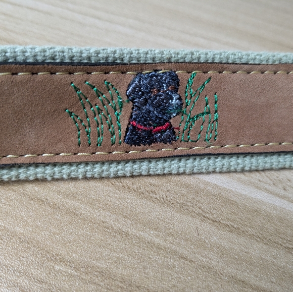 Zeppelin Ducks & Labrador Tan Belt 38" - Picture 8 of 8